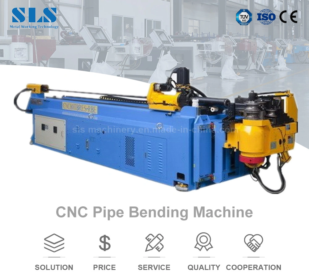 High Precision CNC Tube Bender Induction Iron Pipe Bending Machine
