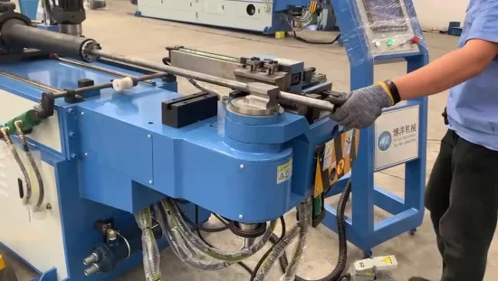 2 Inch 50mm Diameter Hydraulic Automatic Tube Rolling Bender CNC Pipe Bending Forming Machine by